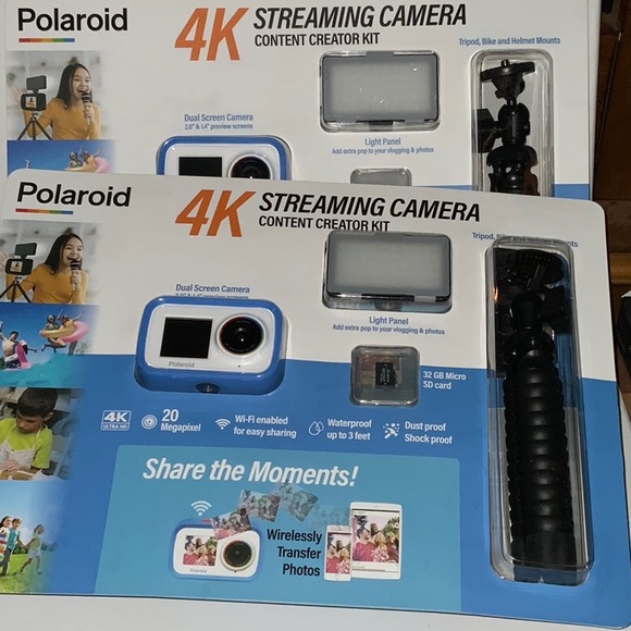 Polaroid 4K action cam kit - Picture 3 of 3
